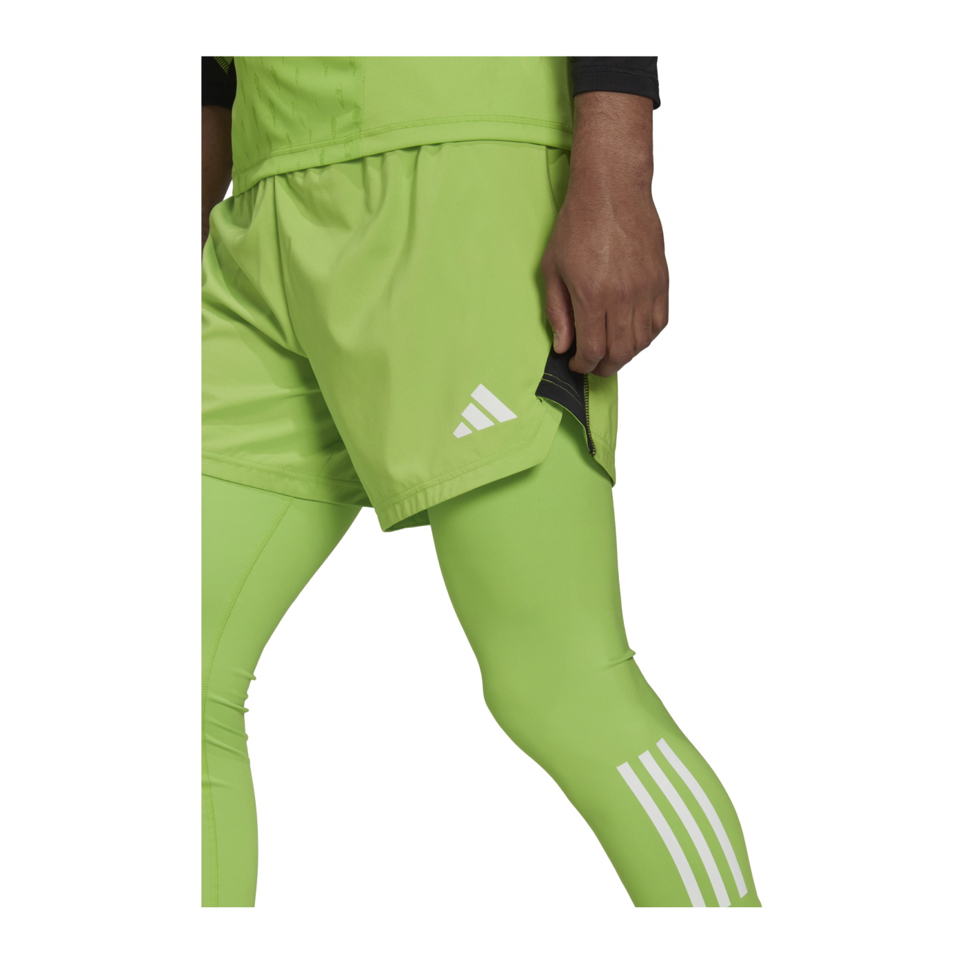 adidas Tiro 23 Pro Tight Torwarthose Grün Schwarz