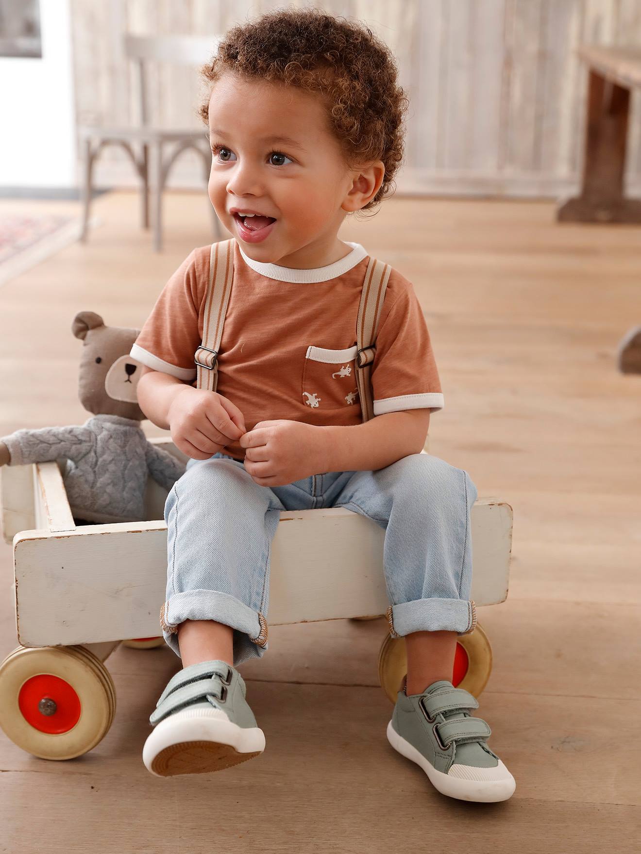 Vertbaudet Baby T-Shirt - braun