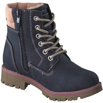Puccetti Schnür Boots in blau
