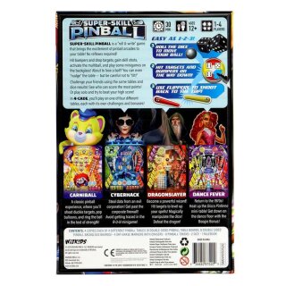 Super-Skill Pinball: 4-Cade Brettspiel (EN)