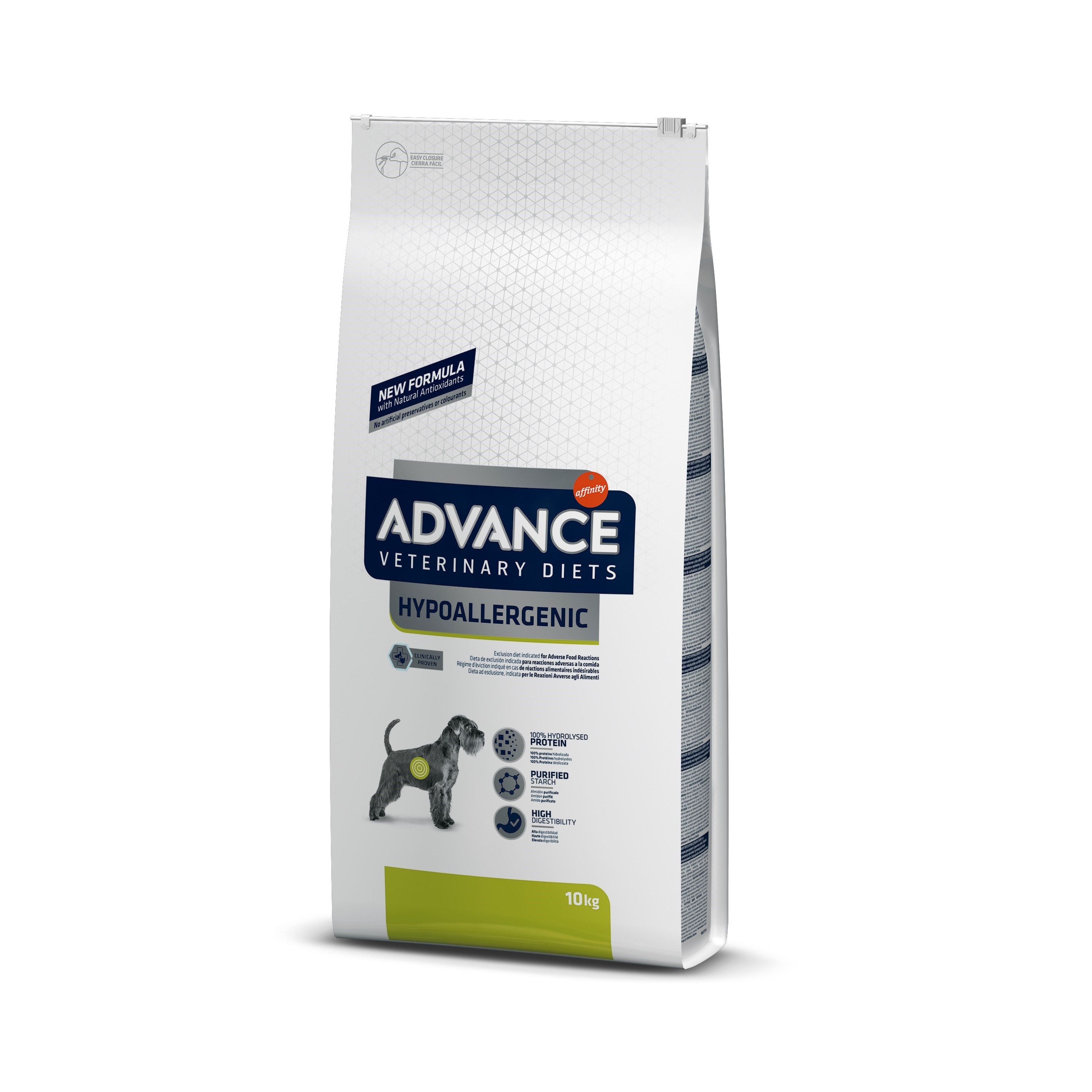 ADVANCE Hypoallergenes Hundefutter ADVANCE Affinity Veterinary Diets Hypoallergen Kroketten für Hunde 10kg