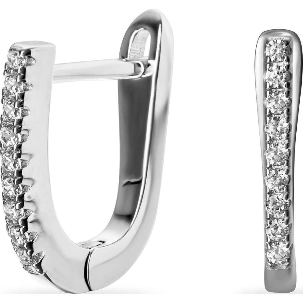 FAVS Créoles 925 Argent Boucles d'oreilles