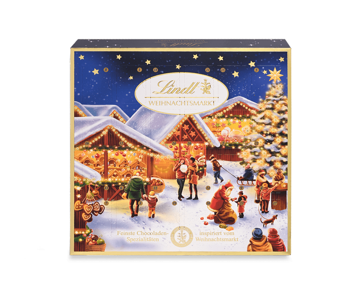 Weihnachtsmarkt Mini-Tisch-Adventskalender, 115g