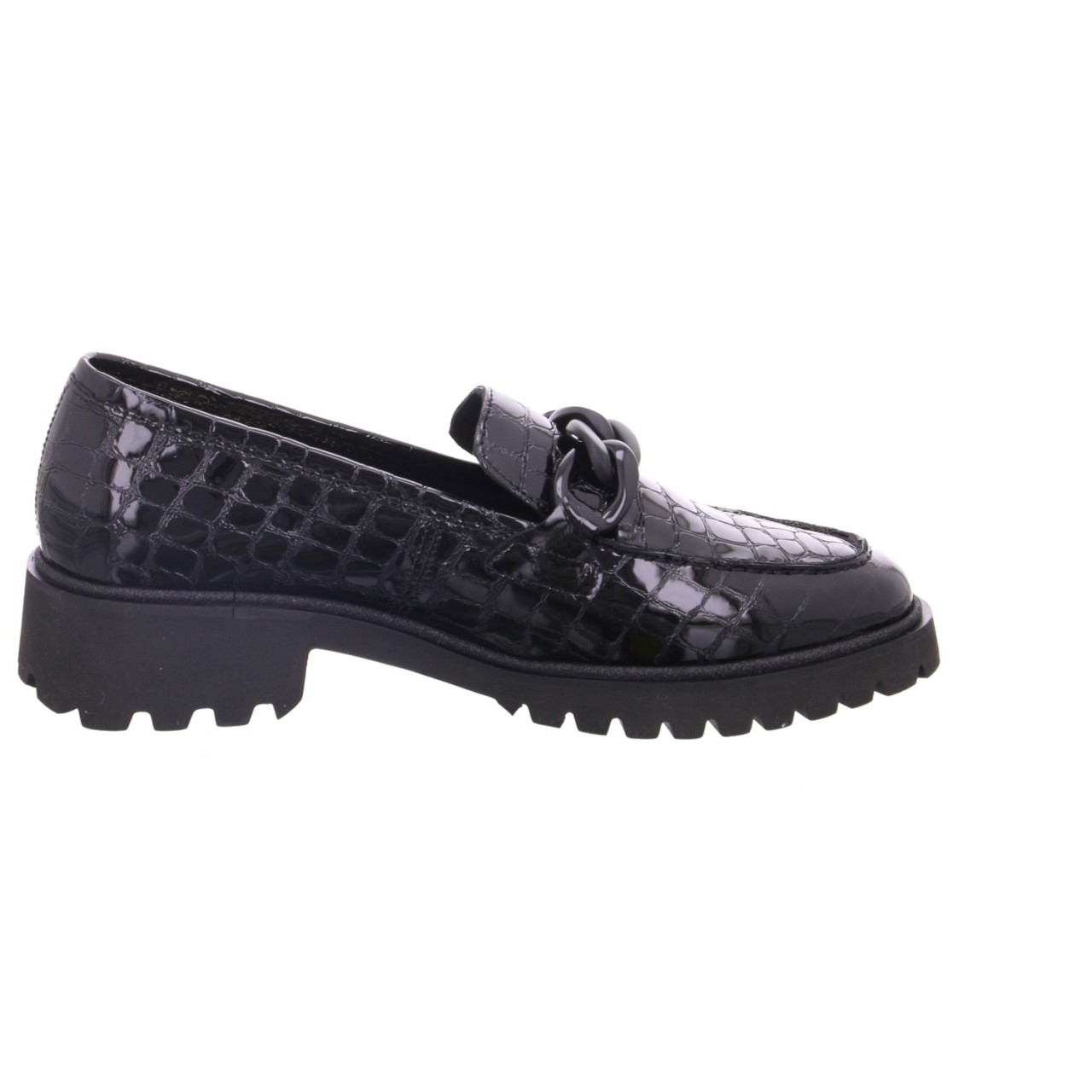 ARA Klassische Slipper schwarz