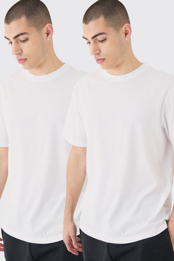 2er-Pack Basic T-Shirt