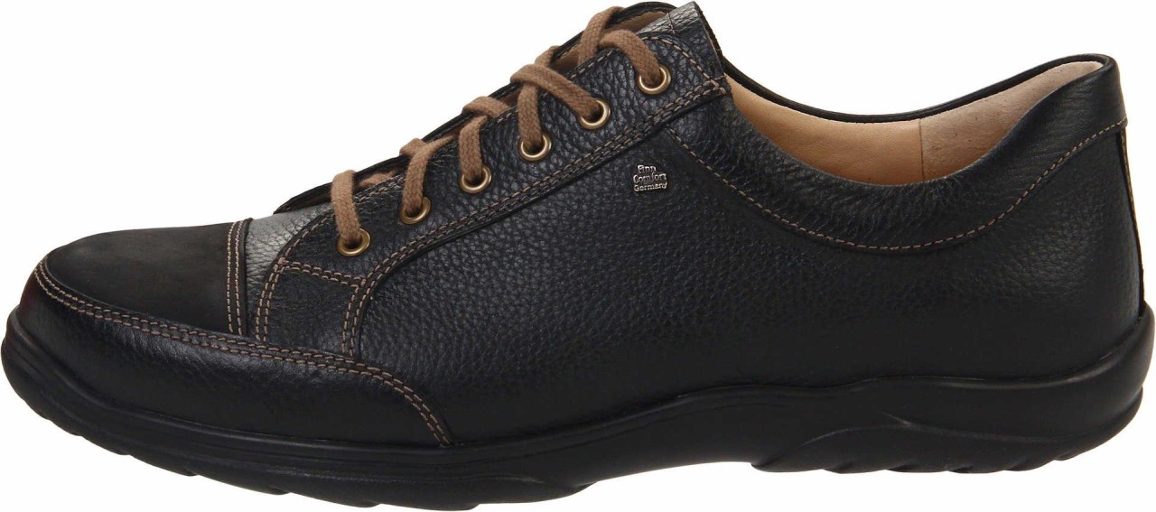 FINN COMFORT Komfort Schnürer schwarz Alamo schwarz