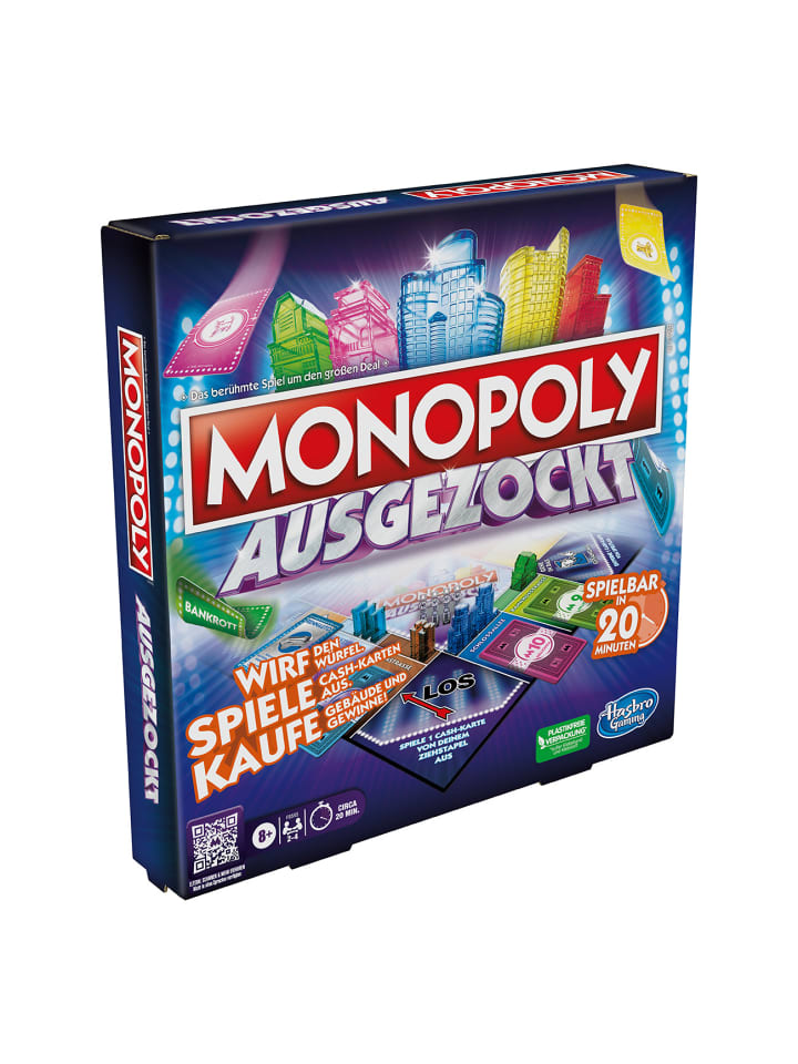 Hasbro Spiel Monopoly Ausgezockt in Mehrfarbig günstig kaufen onesize