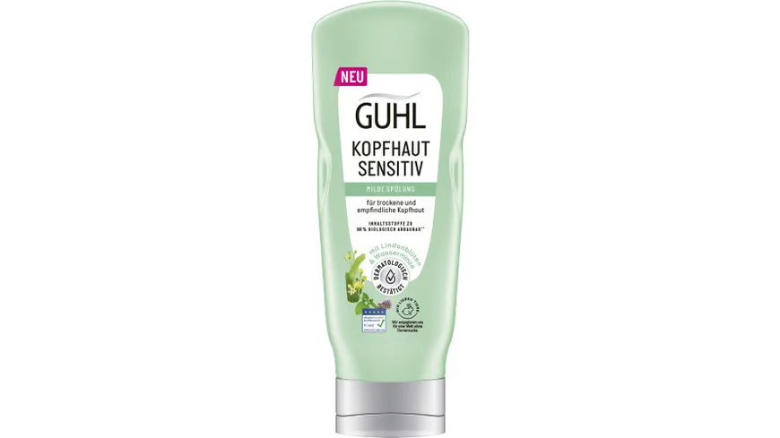 GUHL Spülung Kopfhaut Sensitiv 200 ml