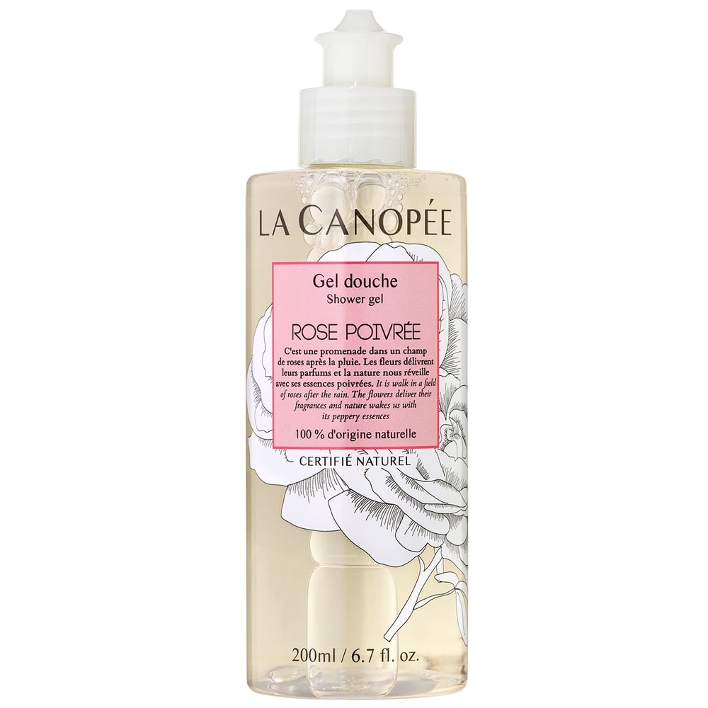 la canopée Gel douche Rose poivrée Gel douche