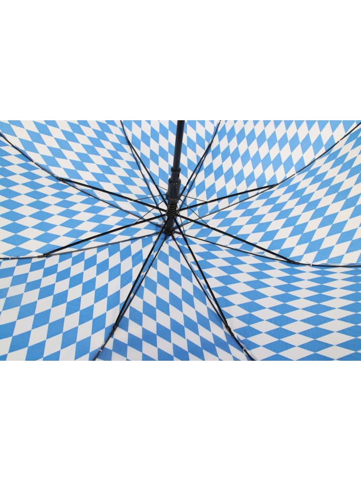 COFI 1453 Stockschirm für Bayernfans ?100 cm Regenschirm in Blau-Weiß in Blau-Weiß günstig kaufen 100 cm