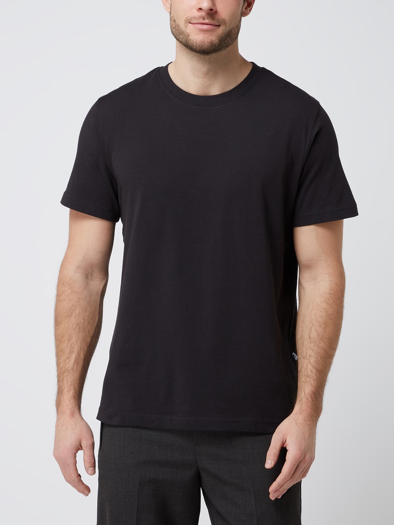 T-Shirt im 2er-Pack in schwarz
