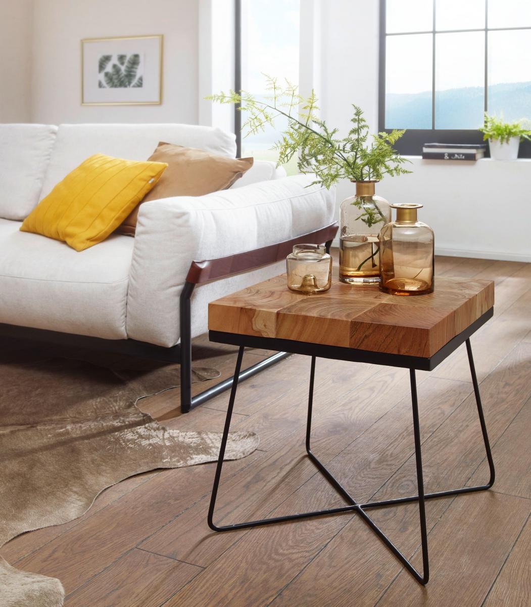 Wohnling Beistelltisch ZARI 45 x 45 x 51 cm