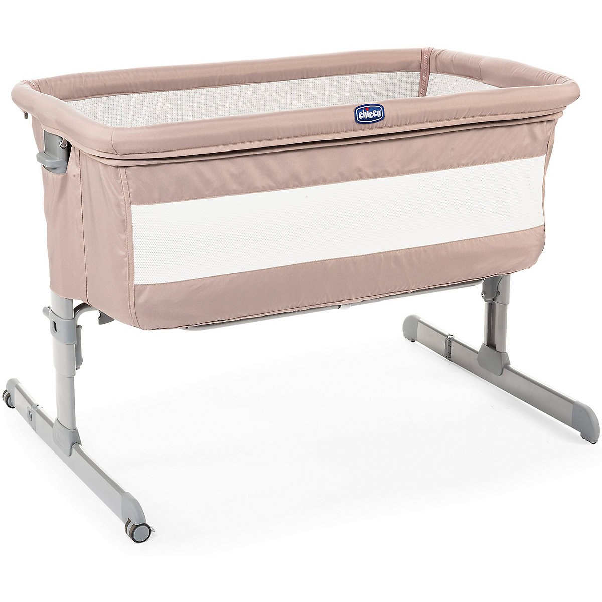 Beistellbettchen Next2Me mit 2 Rollen, beige