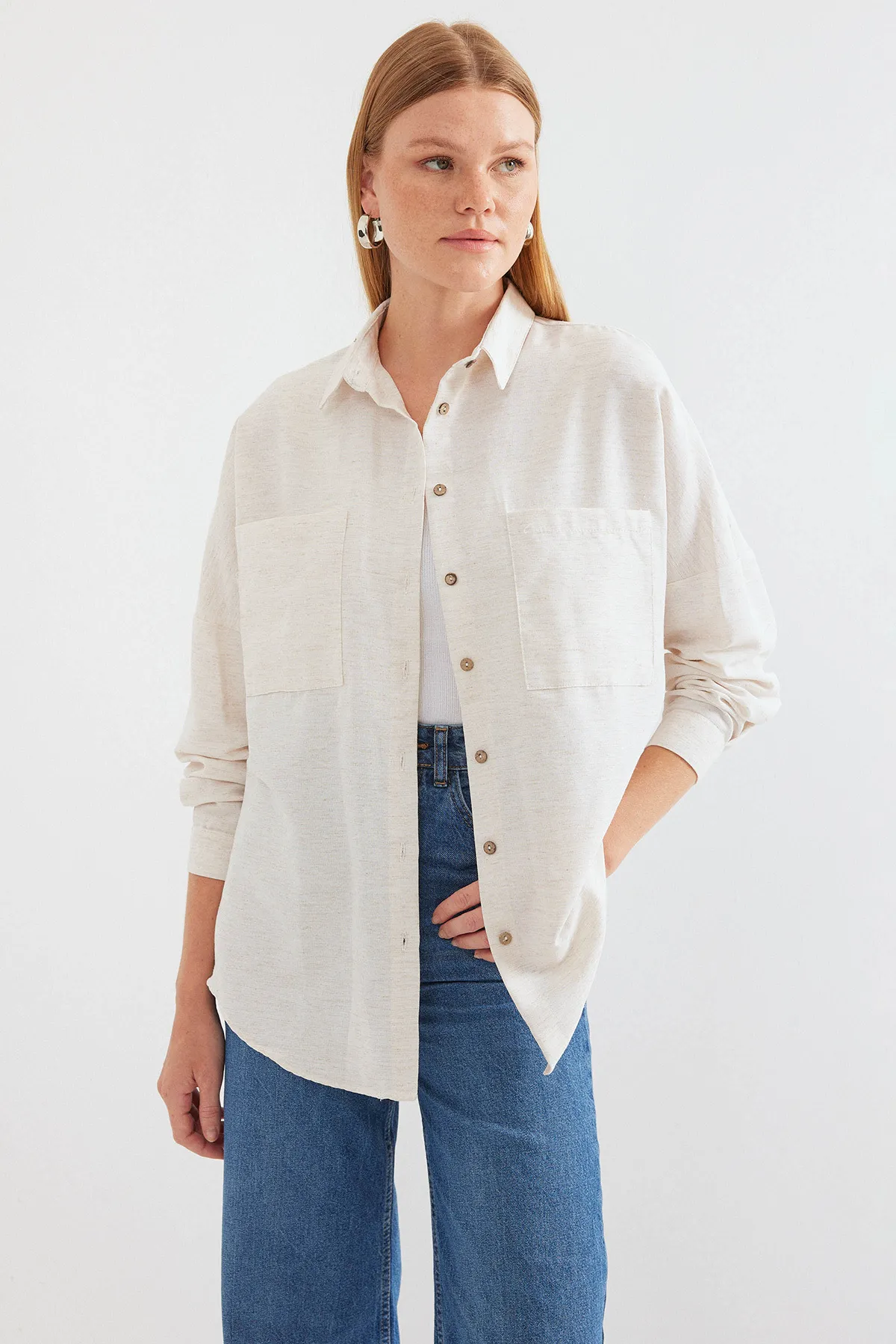 Bigdart  Hemd - Weiß - Oversized
