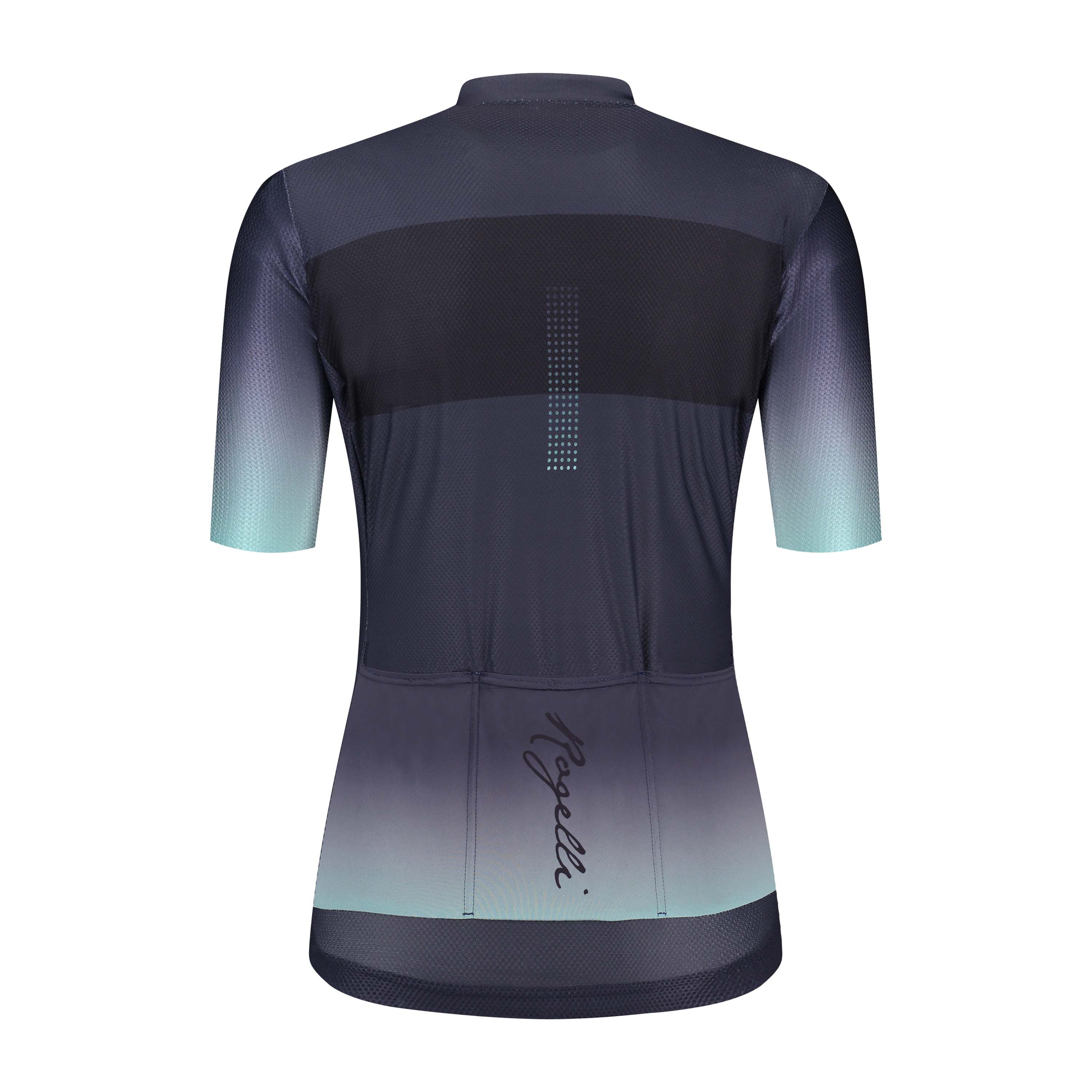 Rogelli Dawn Lila/Mint Damen Radtrikot Kurzarm