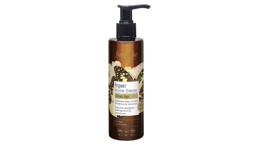 Farfalla Ingwer Volumen-Shampoo 200 ml
