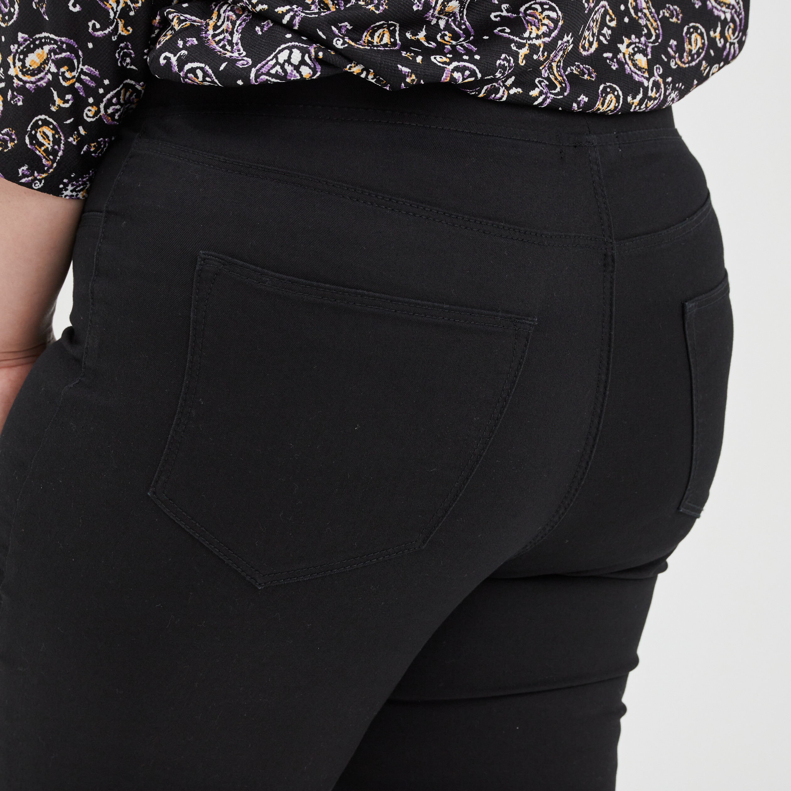 Jegging noir femme grande taille | La Halle