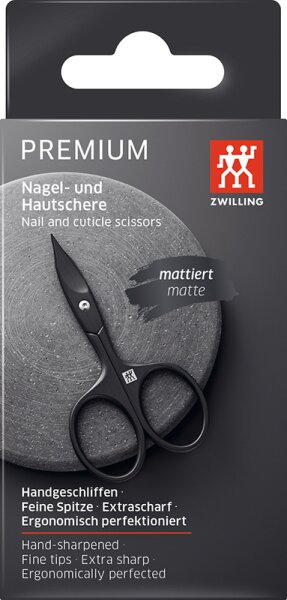 ZWILLING Beauty Premium Nagel- und Hautschere - black Nagelschere