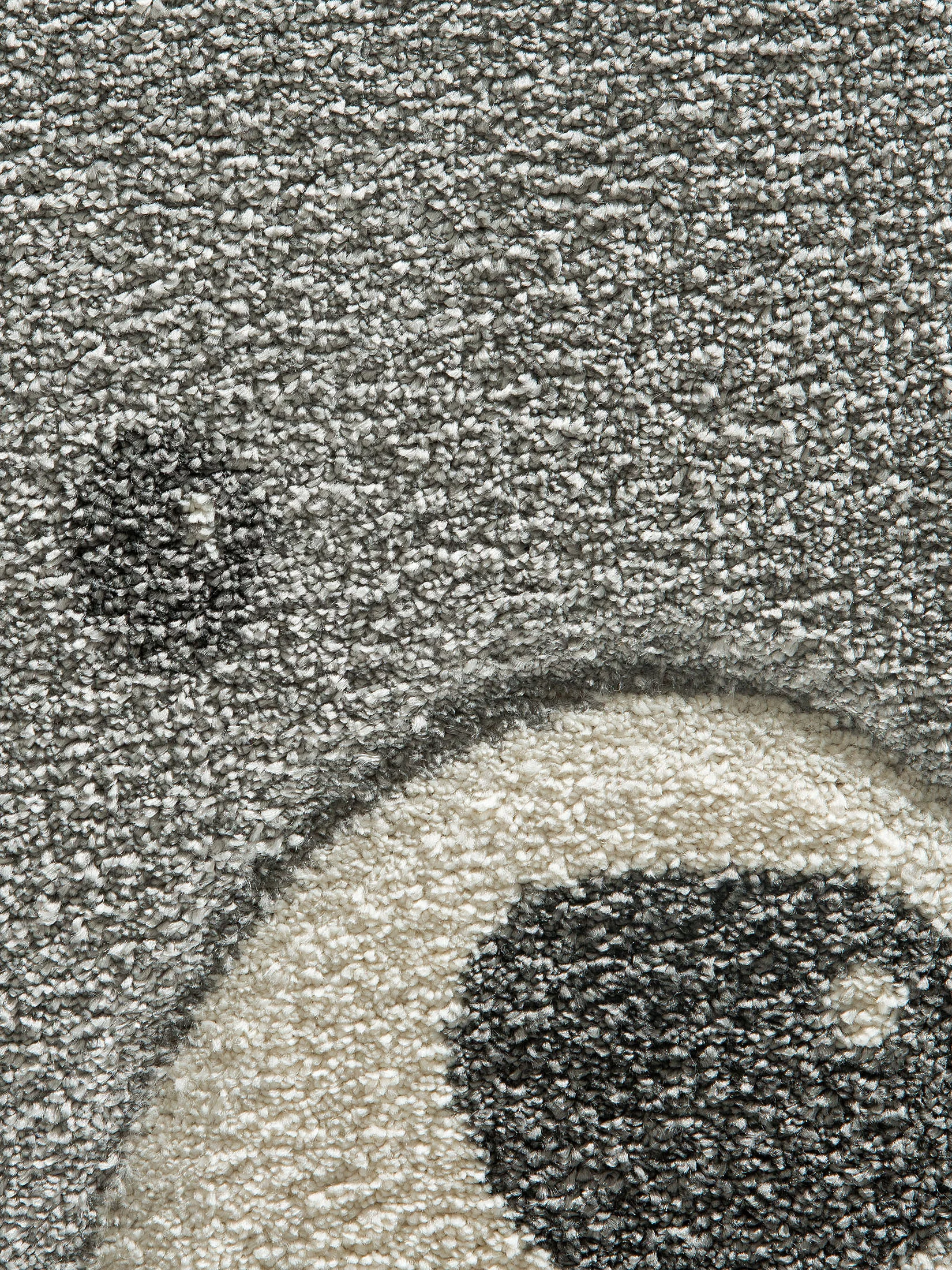 Karlo Kinder-Teppich, Creme/grau