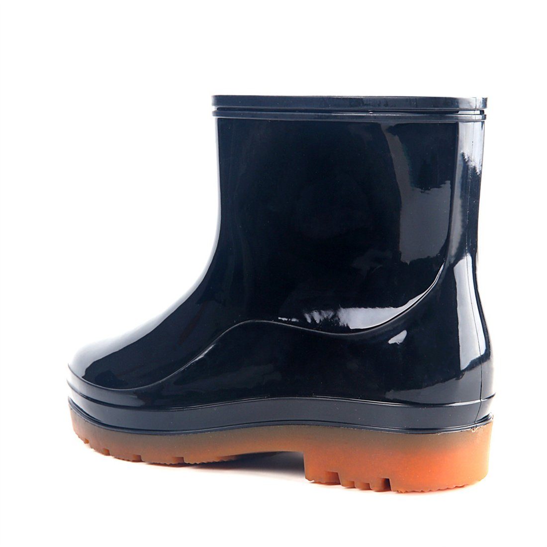 DÖRÖY Niedrige Regenstiefel für Männer, rutschfeste Regenschuhe,Wasserschuhe Gummistiefel