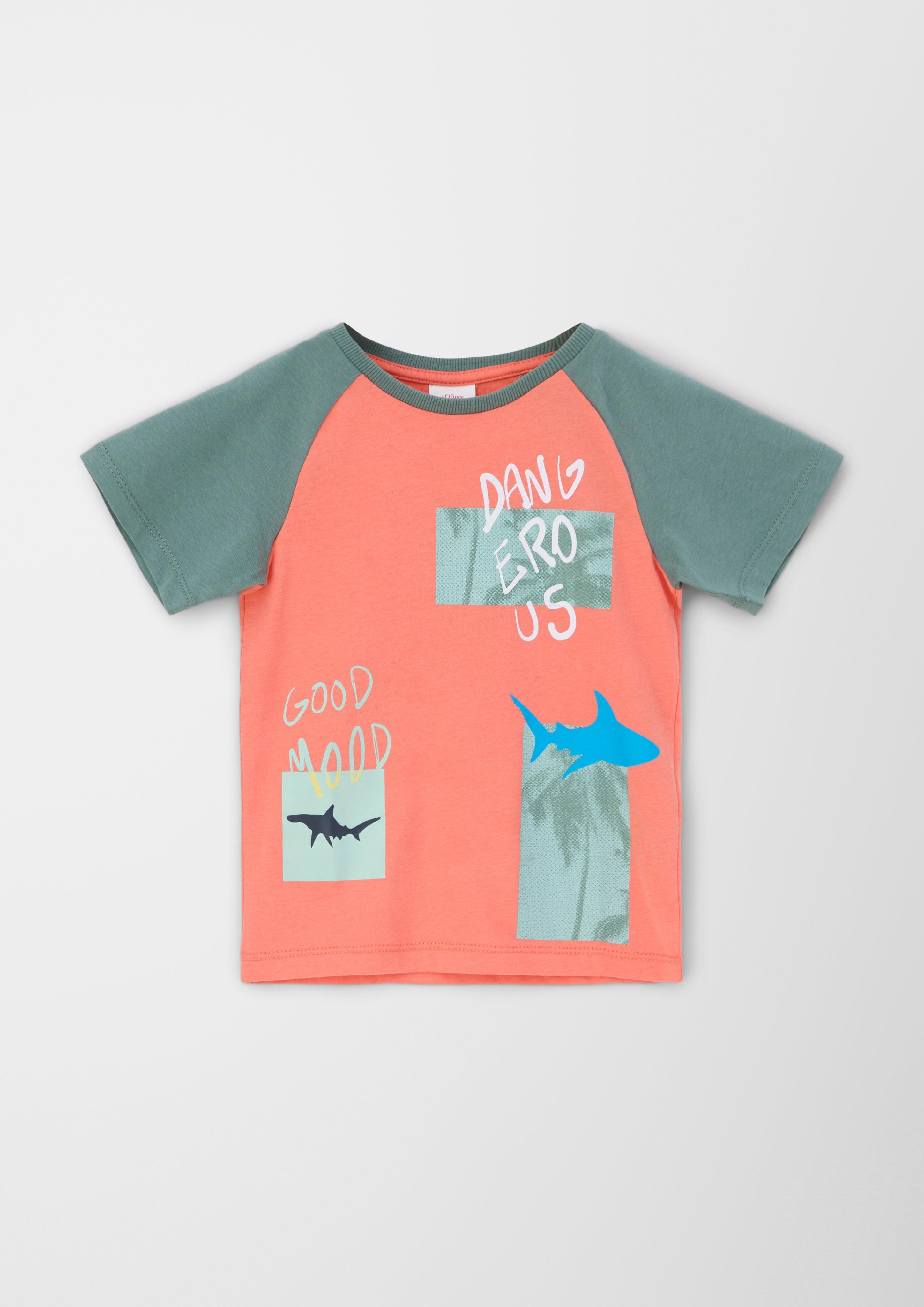 T-Shirt mit Prints  2130689-2350