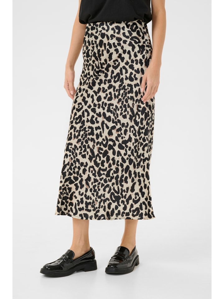 Kaffe Rock KAjune in Brown Leopard günstig kaufen