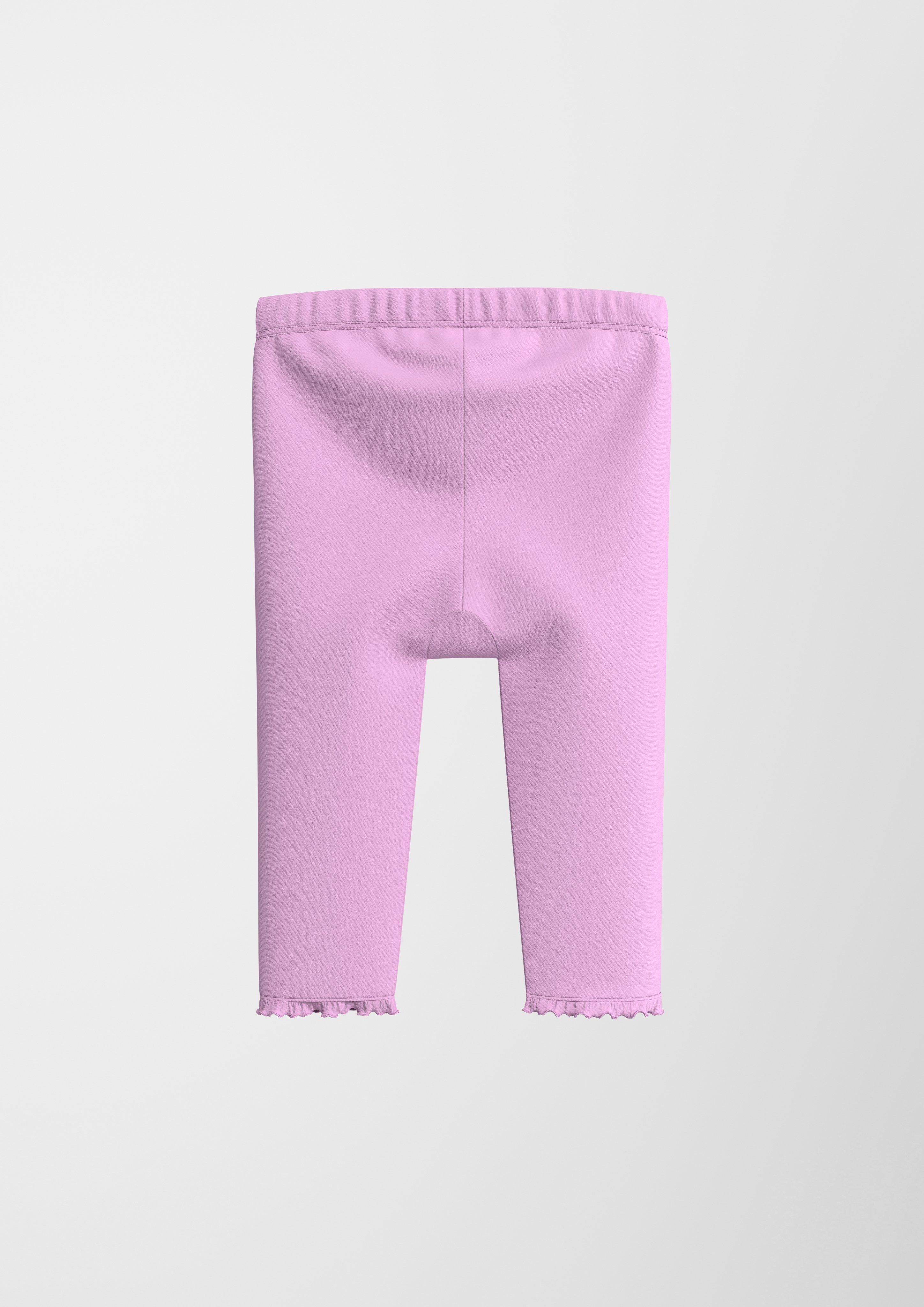 Leggins mit gerüschtem Saum  2142902-4442
