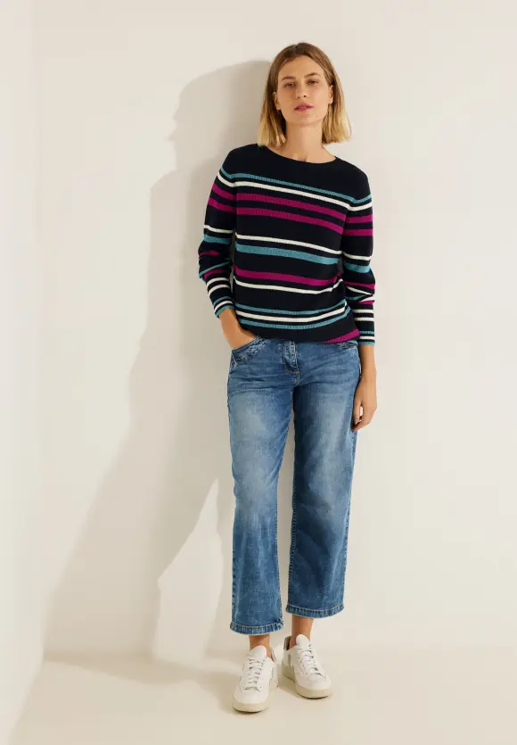 CECIL Multicolor Streifenpullover