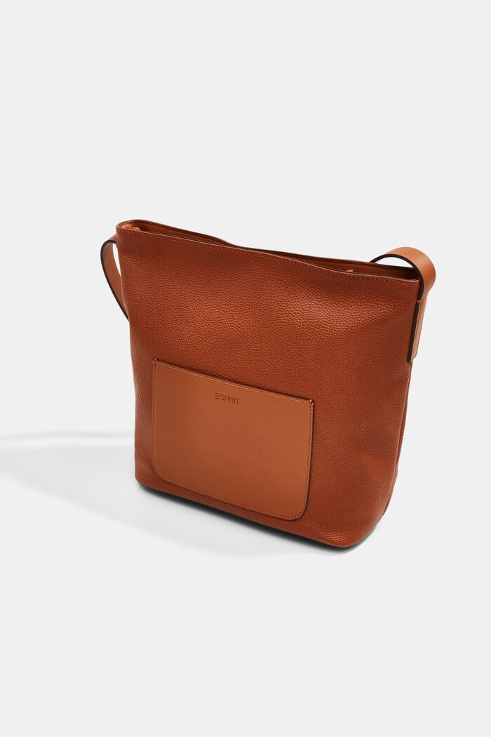 Schultertasche in Lederoptik