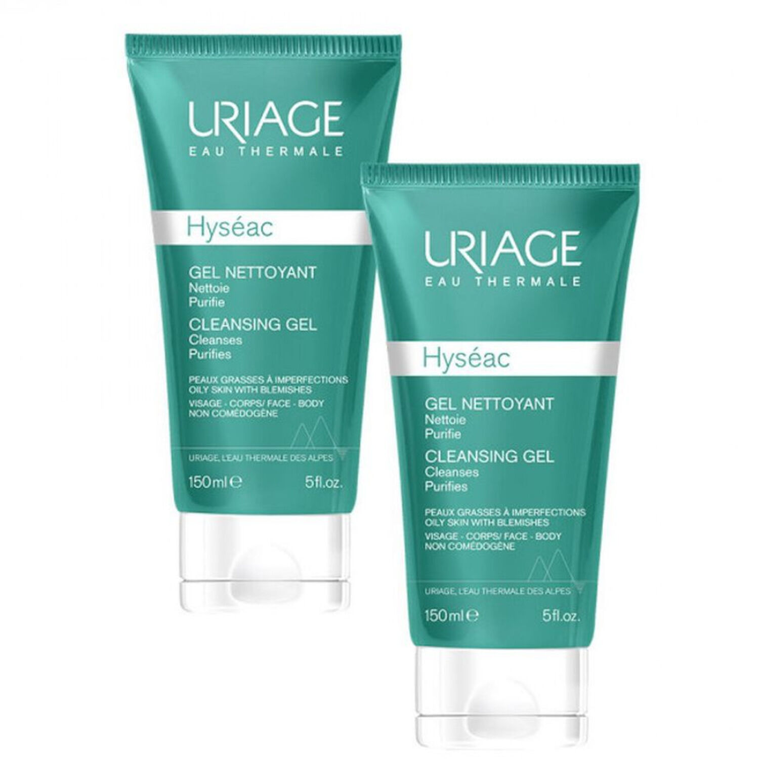 Uriage Hyseac Gel Nettoyant x 2