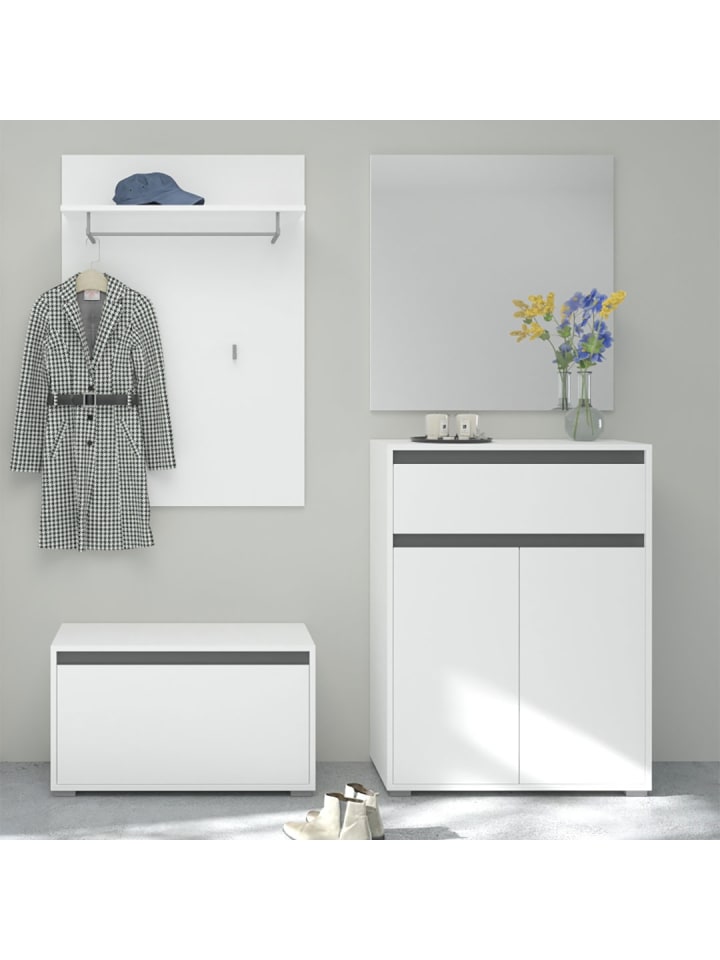 ebuy24 Weiß 167 x 35 cm günstig kaufen onesize