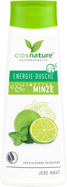 Cosnature Energie-Dusche Limette & Minze Duschgel
