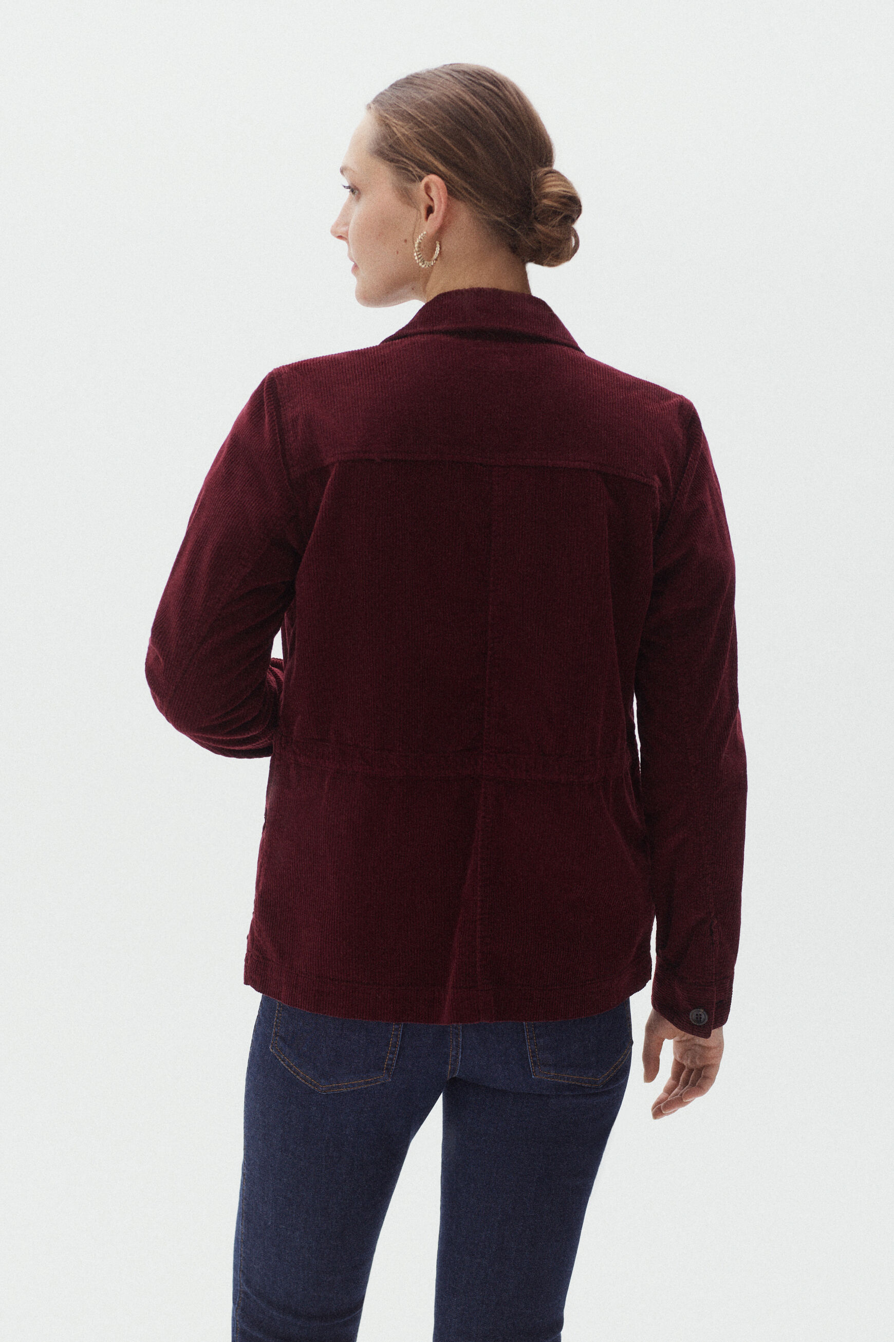 veste grace bordeaux femme
