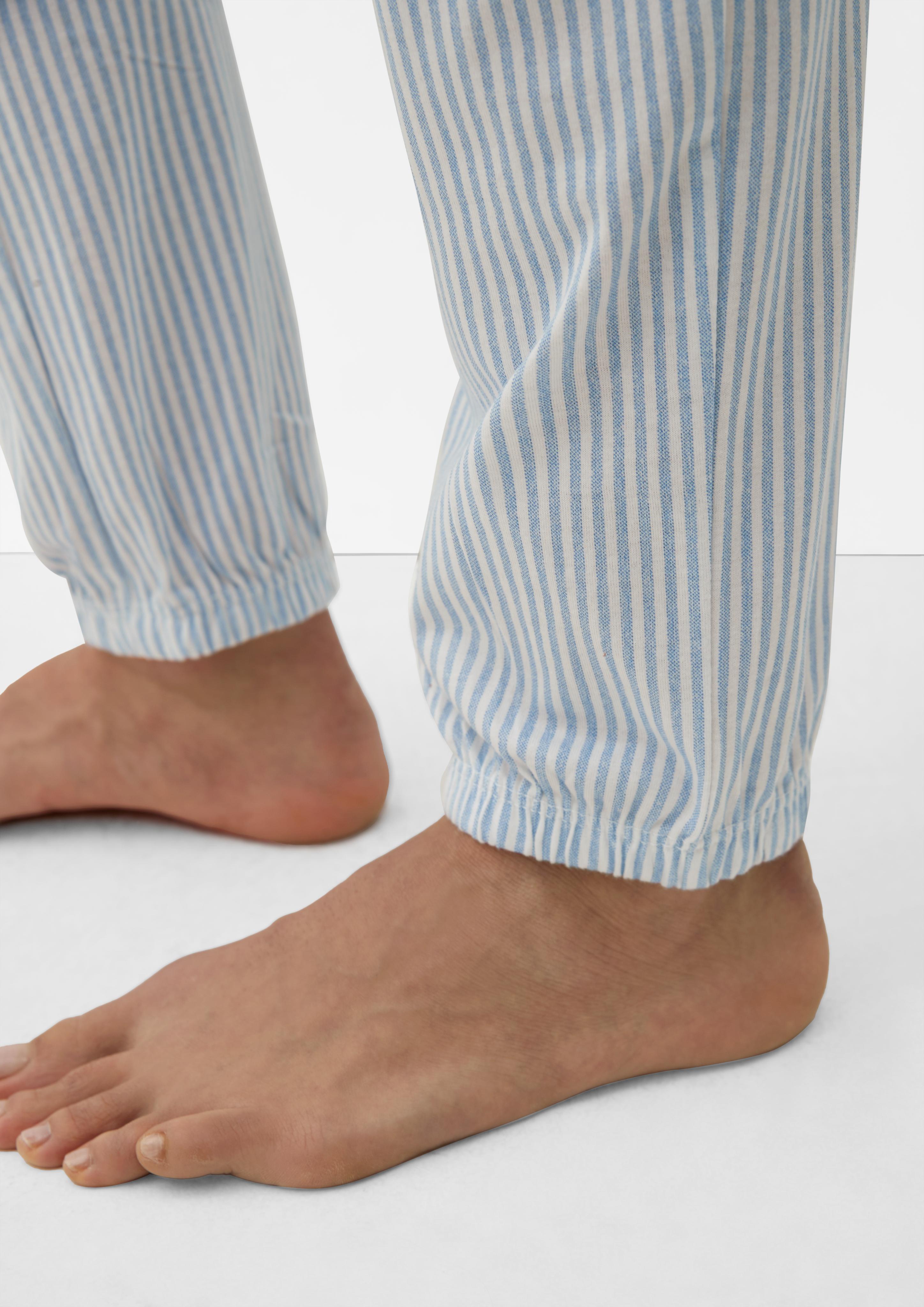 Klassische Pyjamahose  6008026-55G1