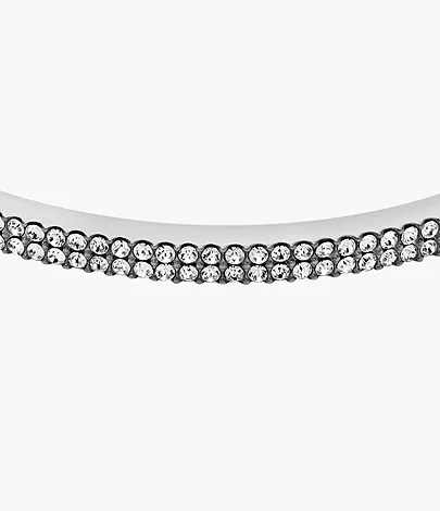 Fossil Armreif Ellis Pavé Glitz Edelstahl