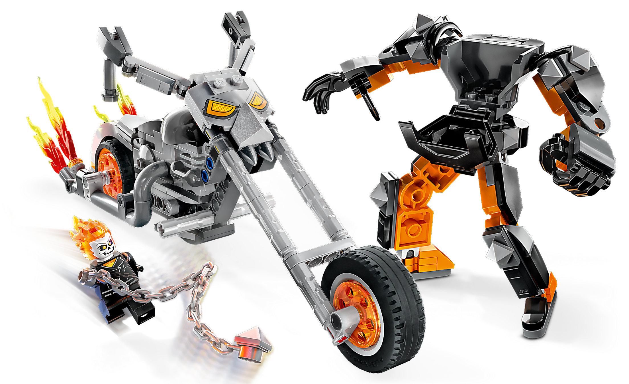 Ghost Rider mit Mech & Bike 76245