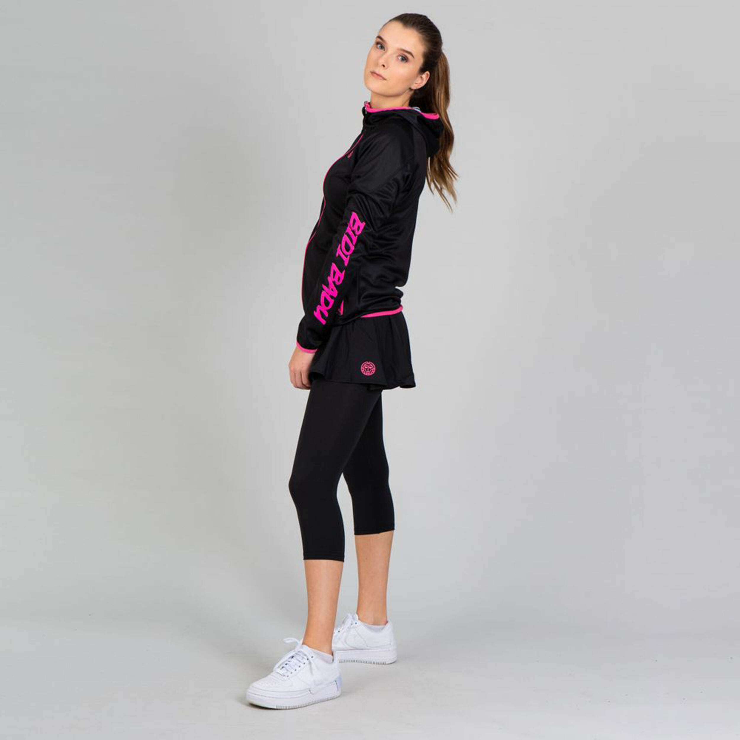 Inga Tech Trainingsjacke Damen - Schwarz, Pink