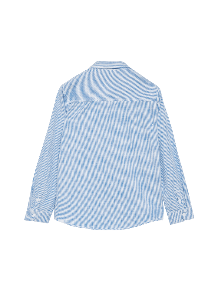 s.Oliver Hemd langarm in Blau günstig kaufen