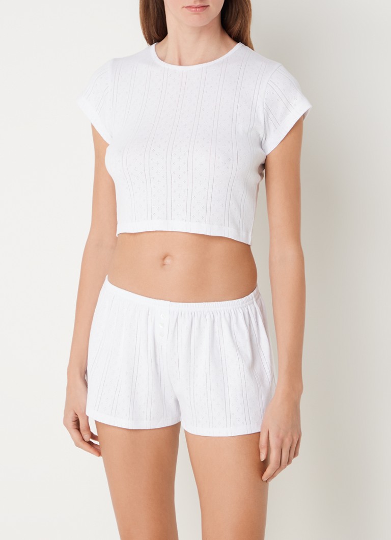 Cou Cou Intimates Baby Tee crop top made of organic cotton