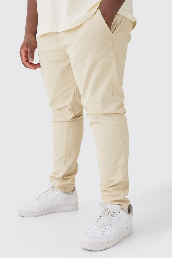 Plus Skinny Chino-Hose