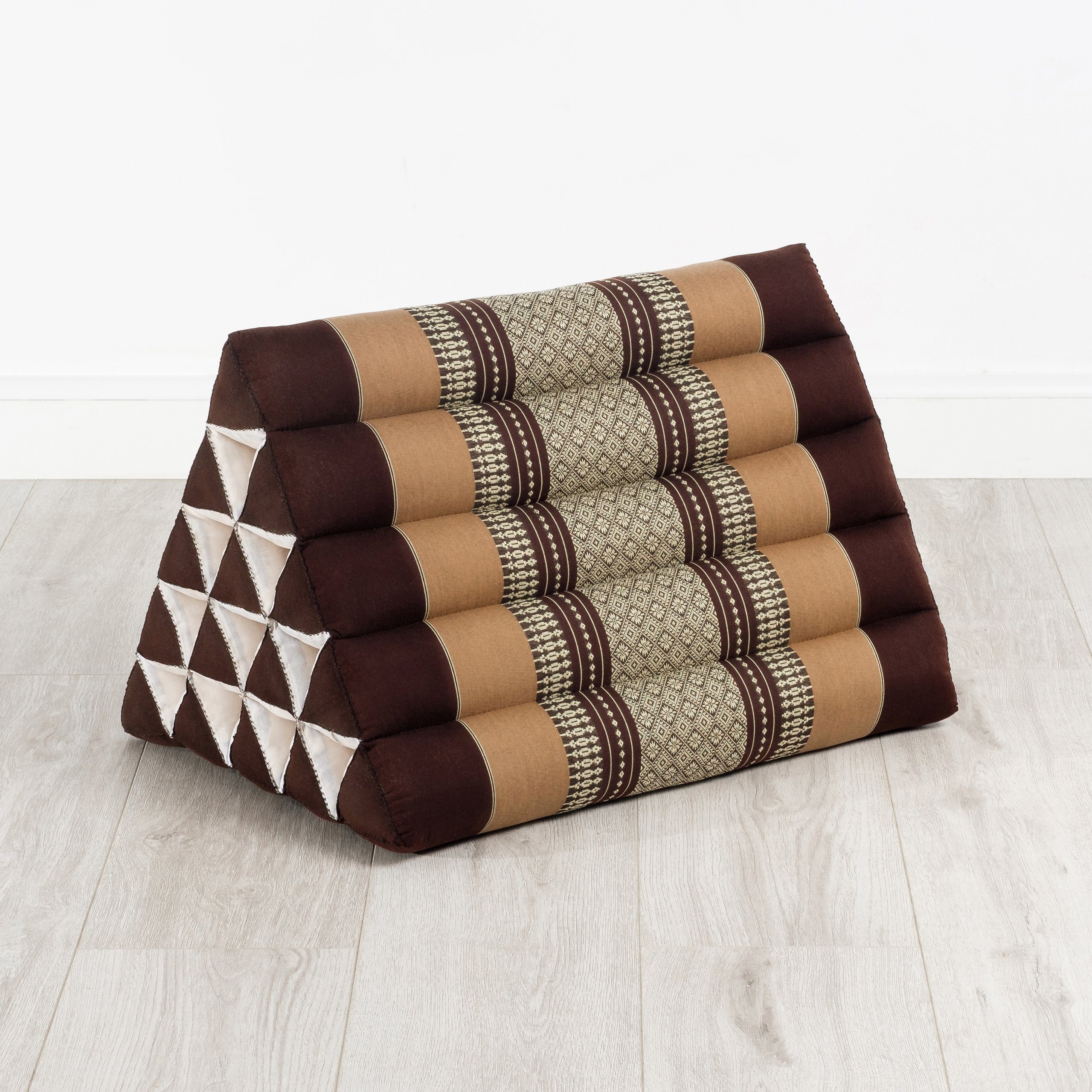 livasia Keilkissen Dreieckskissen hoch (Classic) vegan und handgefertigt, 38x55x34cm, Kapok