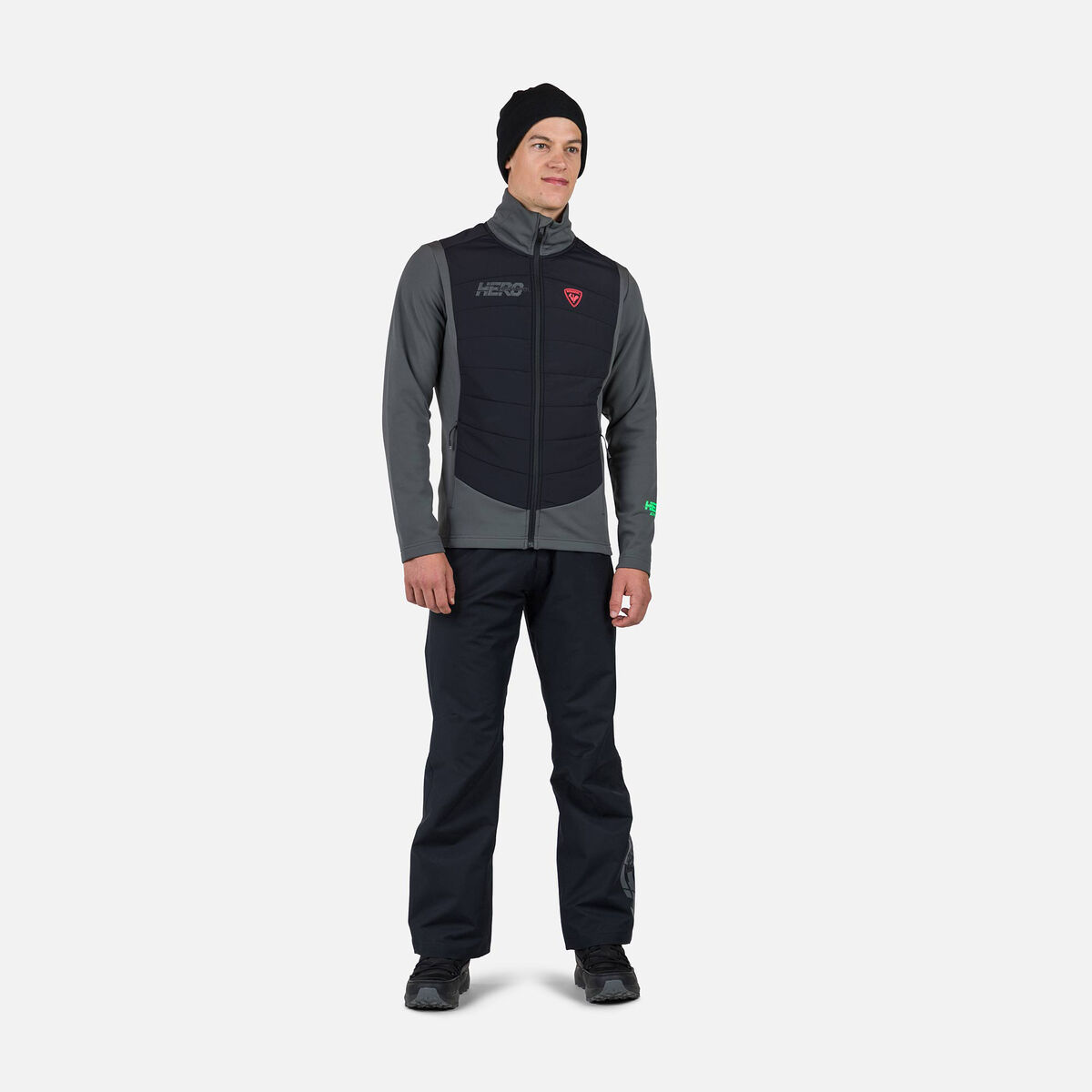 Herrenjacke mit durchgehendem Reißverschluss Hero Classique Hybrid