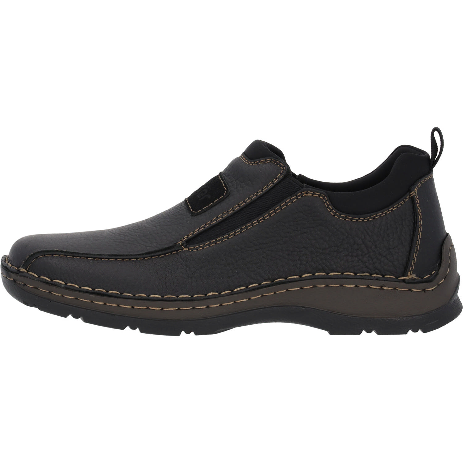 Rieker 05363, Halbschuhe, Herren, Schwarz