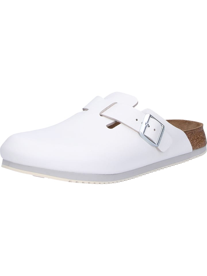 Birkenstock Clogs Boston SL in weiß günstig kaufen