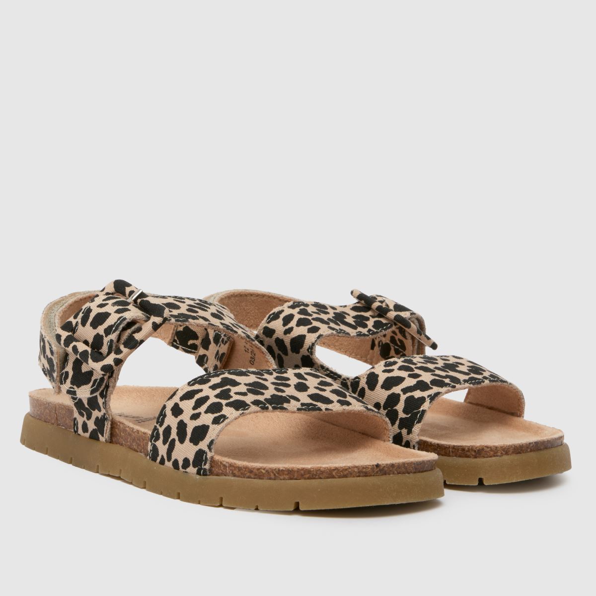 schuh beige & bruna tully-sandaler för flickor