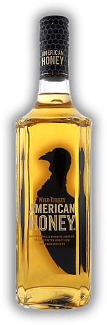 Wild Turkey American Honey Liqueur with Bourbon Whiskey Wild Turkey American Honey Liqueur with Bourbon Whiskey Eine feine Vermählung von Bourbon Whisky mit Honig. 0,7	 Liter - Vol 35,5%