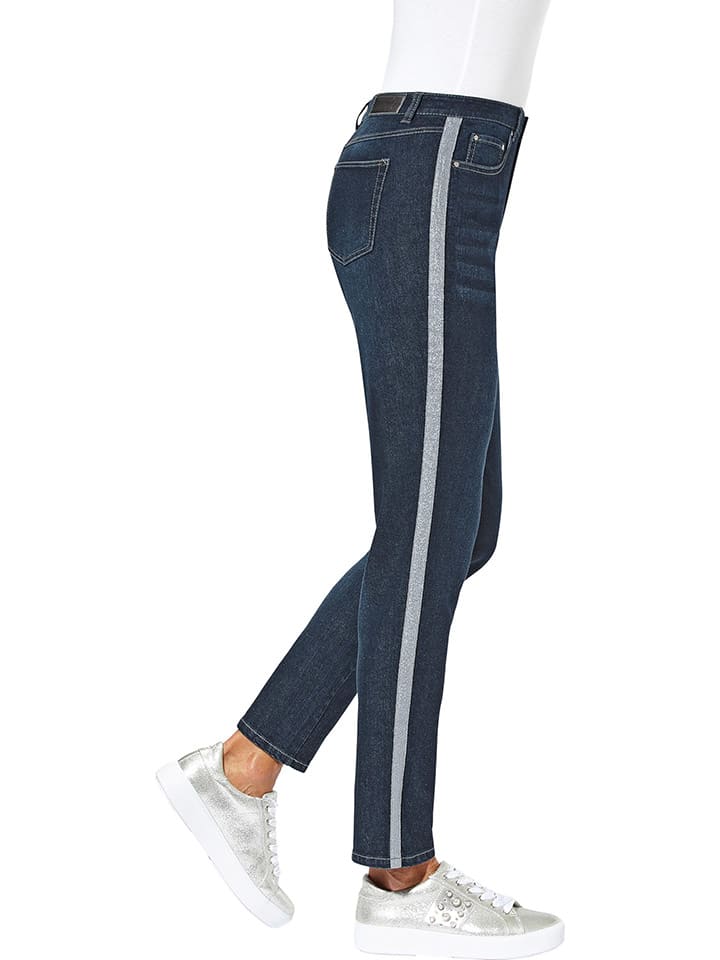 WITT WEIDEN Jeans - Slim Fit - in Dunkelblau günstig kaufen