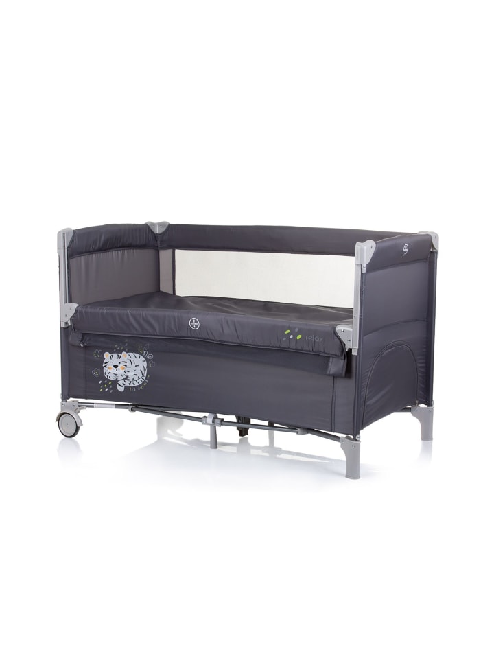 Chipolino Reisebett Relax 2 Ebenen in grau günstig kaufen 60x120 cm