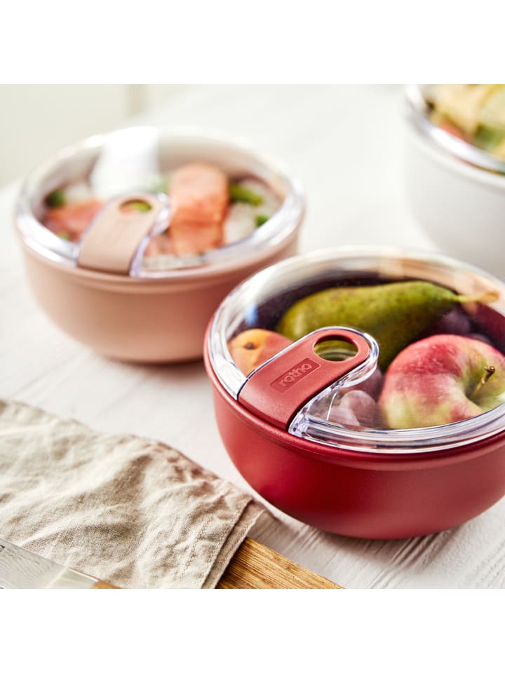 Rotho 2er-Set Lunchboxenset ELA in Rot & Rosa günstig kaufen onesize