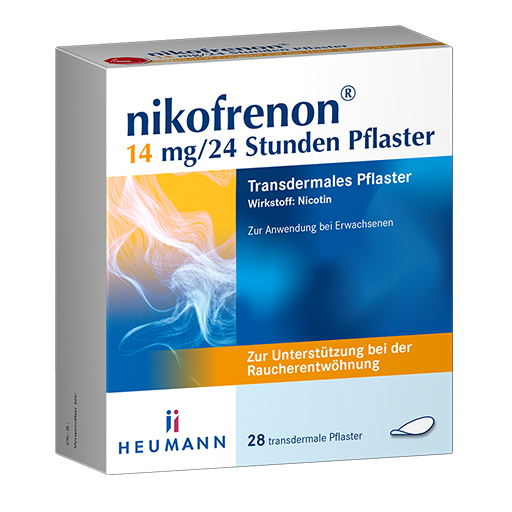 NIKOFRENON 14 mg/24 Stunden Pflaster transdermal  28 St  Pflaster, transdermal